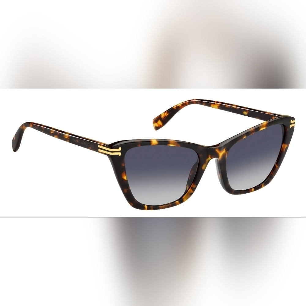 Marc Jacobs MJ Womens Sunglasses 1095/S Havana/Grey Azure Gradient (NWT) - Picture 3 of 4